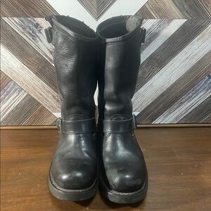 Harley Davidson men’s Black Leather Boots